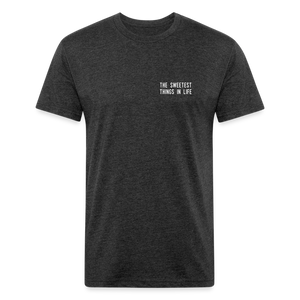 Open image in slideshow, The Sweetest Things In Life Tee - heather black
